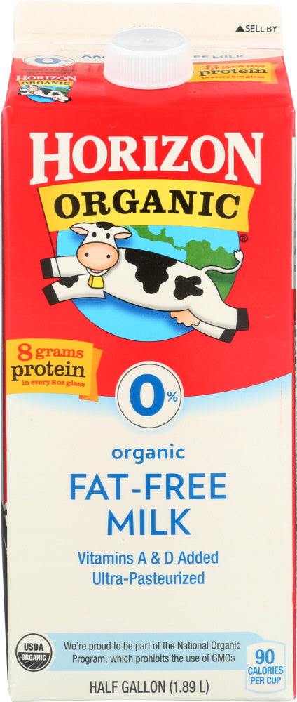 HORIZON: Organic Milk Fat Free, 64 oz