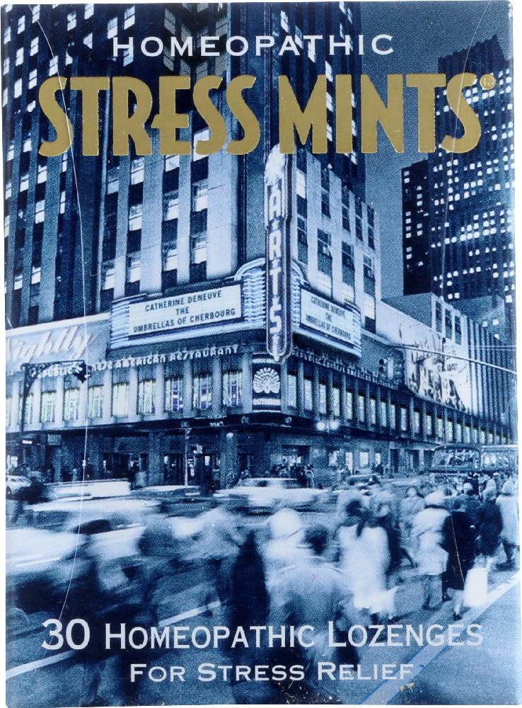 HISTORICAL REMEDIES: Stress Mints, 30 Homeopathic Lozenges