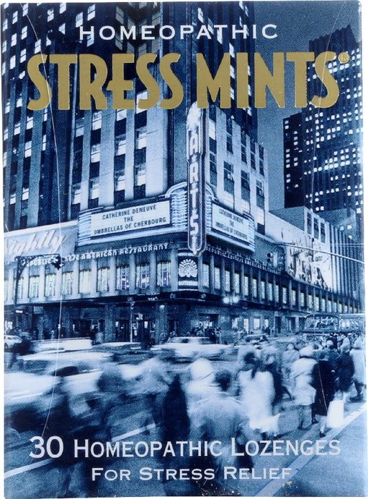HISTORICAL REMEDIES: Stress Mints, 30 Homeopathic Lozenges