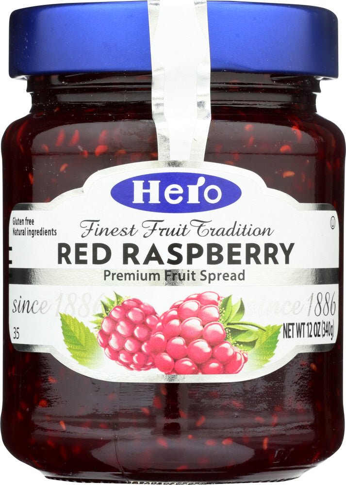 HERO: Fruit Spread Raspberry, 12 oz