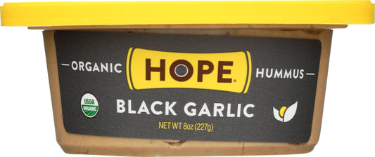 HOPE: Hummus Black Garlic Organic, 8 oz