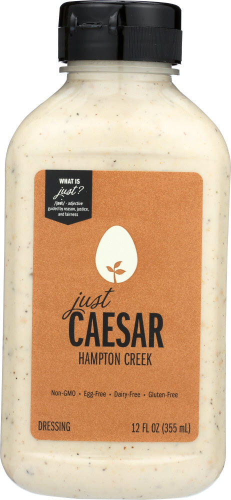 JUST DRESSING: Squeeze Bottle Caesar Dressing Shelf, 12oz