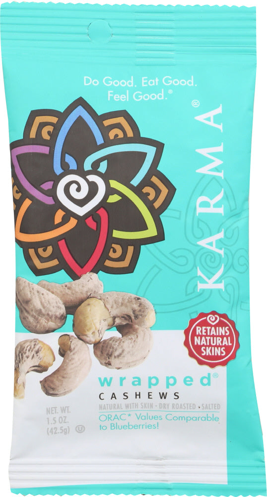 KARMA: Wrapped Cashews, 1.5oz