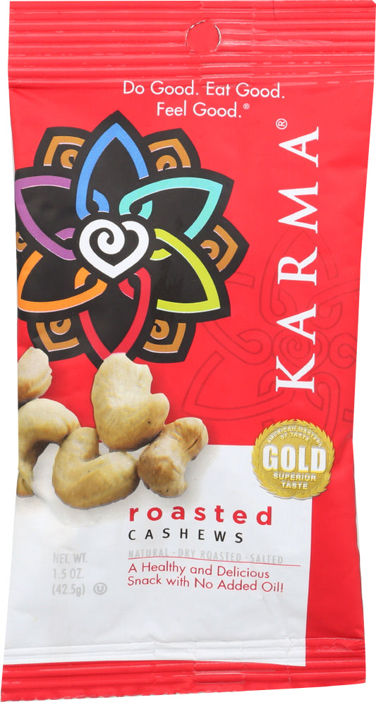 KARMA: Roasted Cashews, 1.5oz