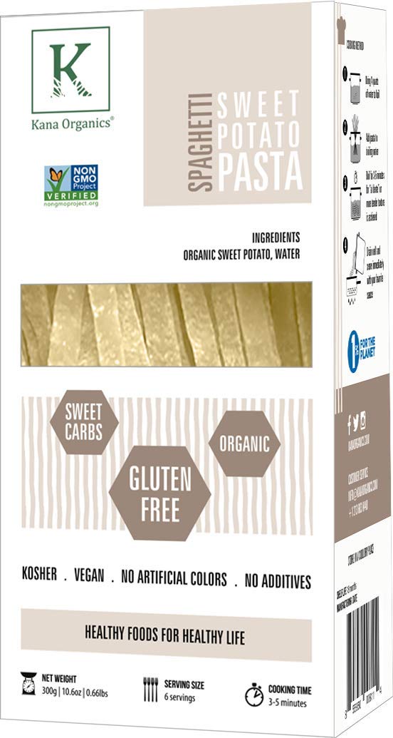 KANA: Organic Sweet Potato Pasta, 300 gm