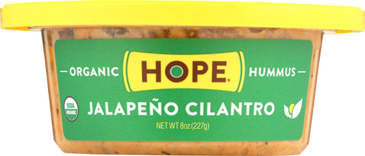 HOPE: Hummus Jalapeno Organic, 8 oz