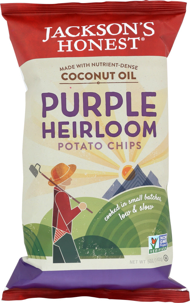 JACKSON'S HONEST: Purple Heirloom Potato Chips, 5 oz