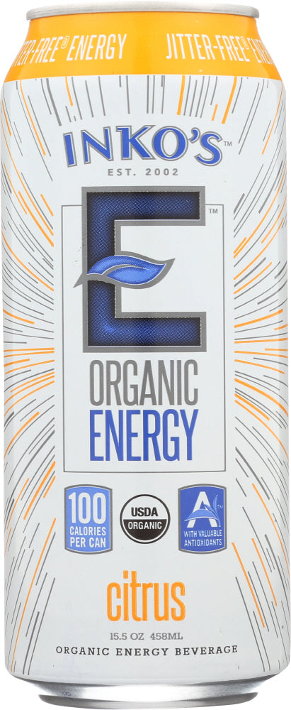 INKO'S: Energy Drink Adult White Tea, 15.5 oz