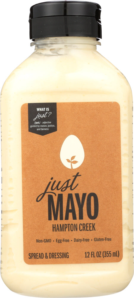 JUST MAYO: Mayonnaise Premium Shelf Stable, 12oz