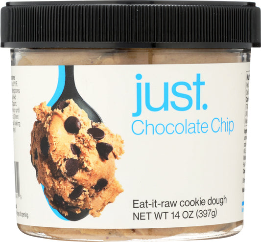 JUST COOKIE DOUGH: Chocolate Chip Cookie Dough, 14 oz