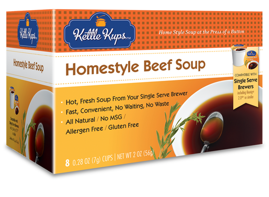 KETTLE KUPS: Soup Beef, 8 pc
