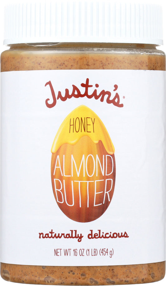 JUSTIN'S: Nut Butter Honey Almond Butter, 16 oz