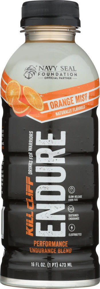 KILL CLIFF: Drink Endure Orange  Mist, 16 fl oz