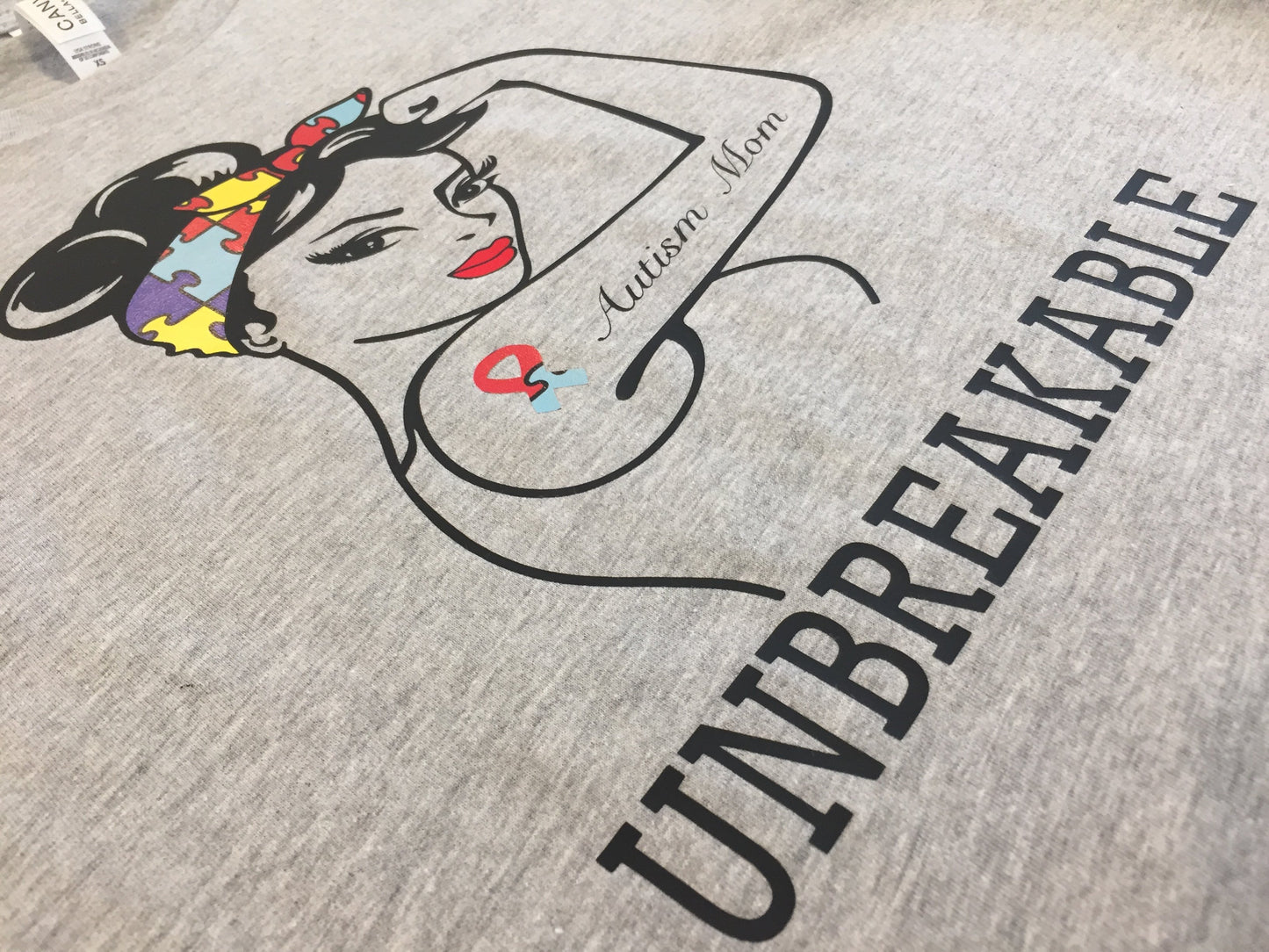 Unbreakable - Autism Mom Shirt - Birth and Babe Apparel