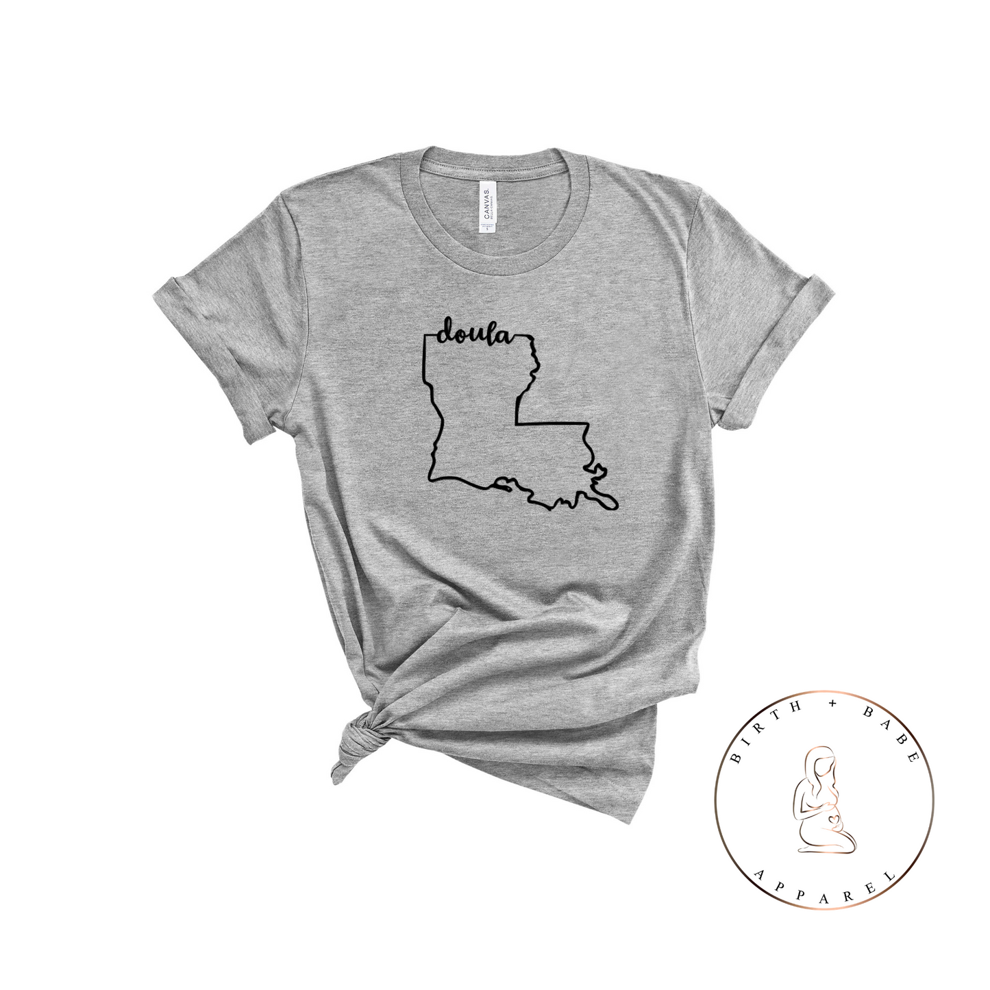 Louisiana Doula Shirt - Birth and Babe Apparel