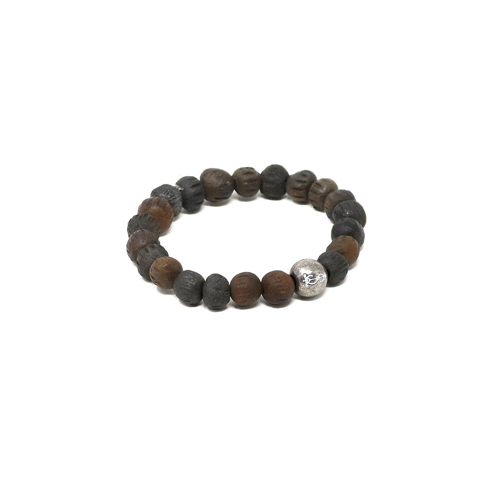 Men's Ridge Fire Pit Black Mission Bracelet