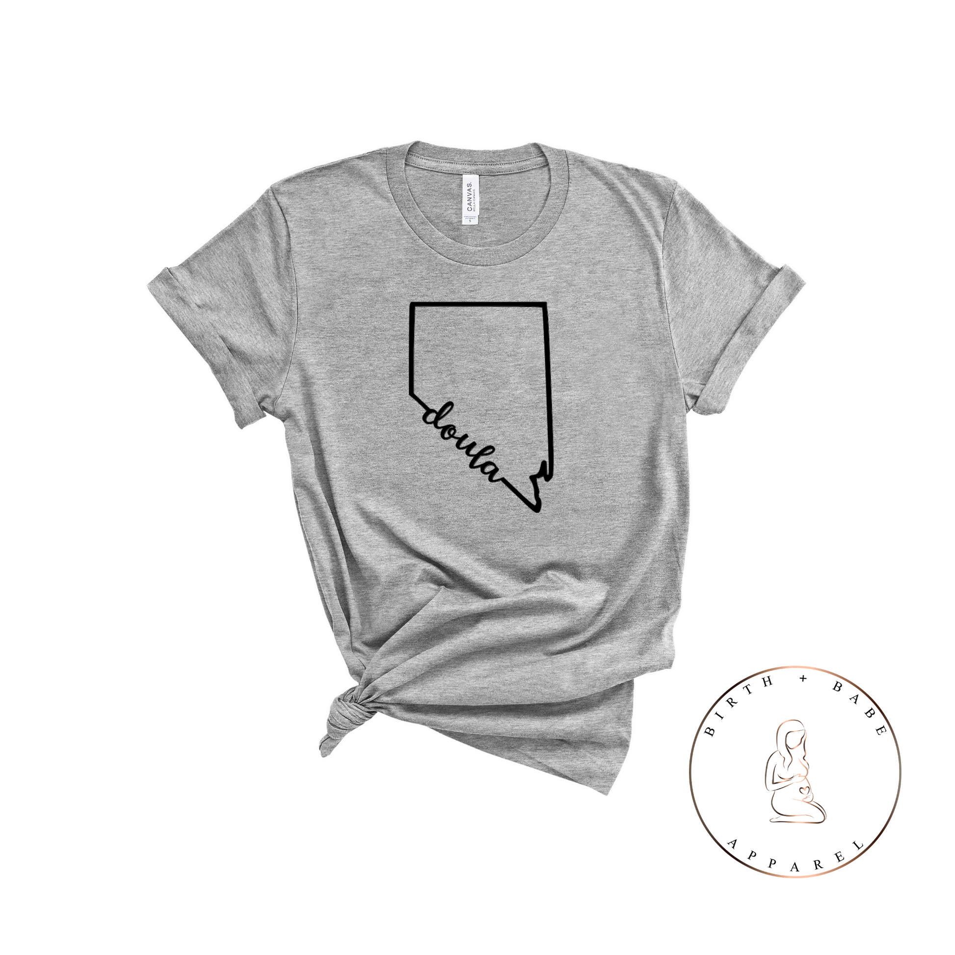 Nevada Doula Shirt - Birth and Babe Apparel