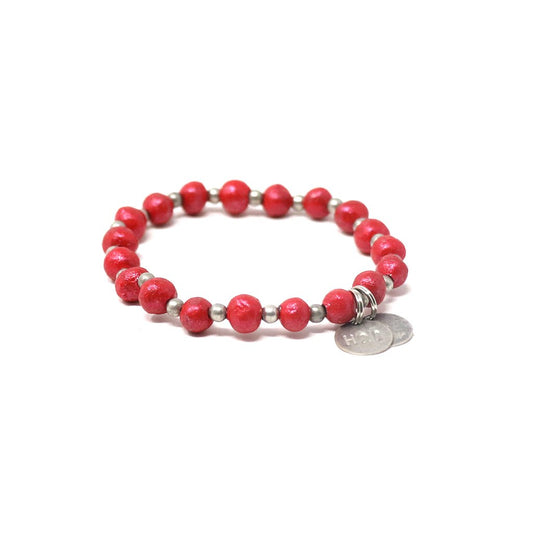 Metallic Red Mission Bracelet