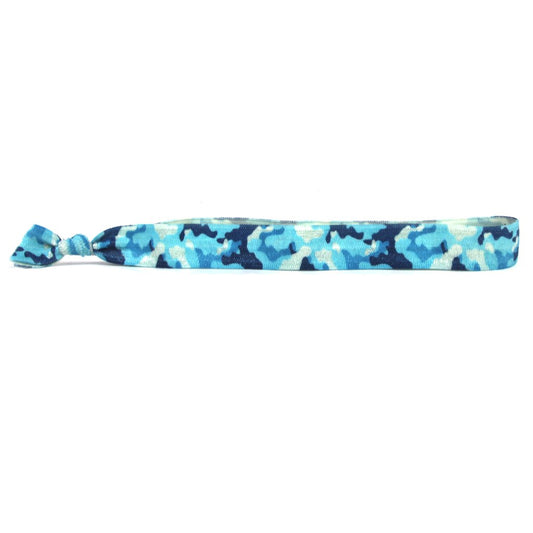 Blue Camo Headband