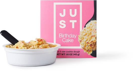 JUST COOKIE DOUGH: Birthday Cake Cookie Dough, 1.6 oz