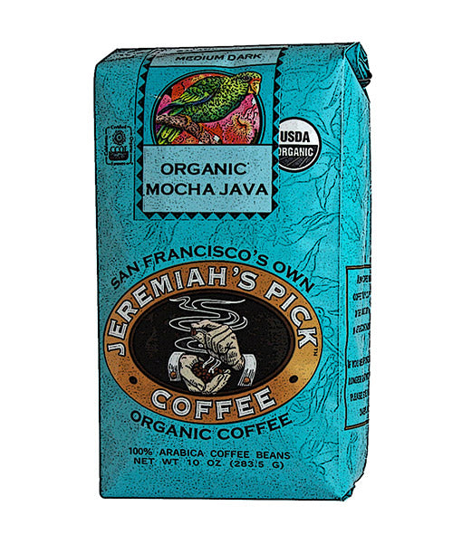 JEREMIAHS PICK COFFEE: Coffee Ground Mocha Java, 10 oz
