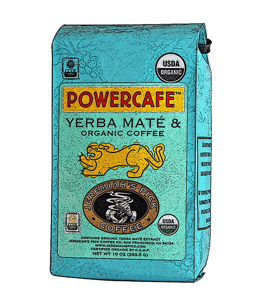 JEREMIAHS PICK COFFEE: Coffee Ground PowerCafe Organic, 10 oz