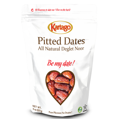 KARTAGO: Dates Deglet Noor Pouch, 8 oz