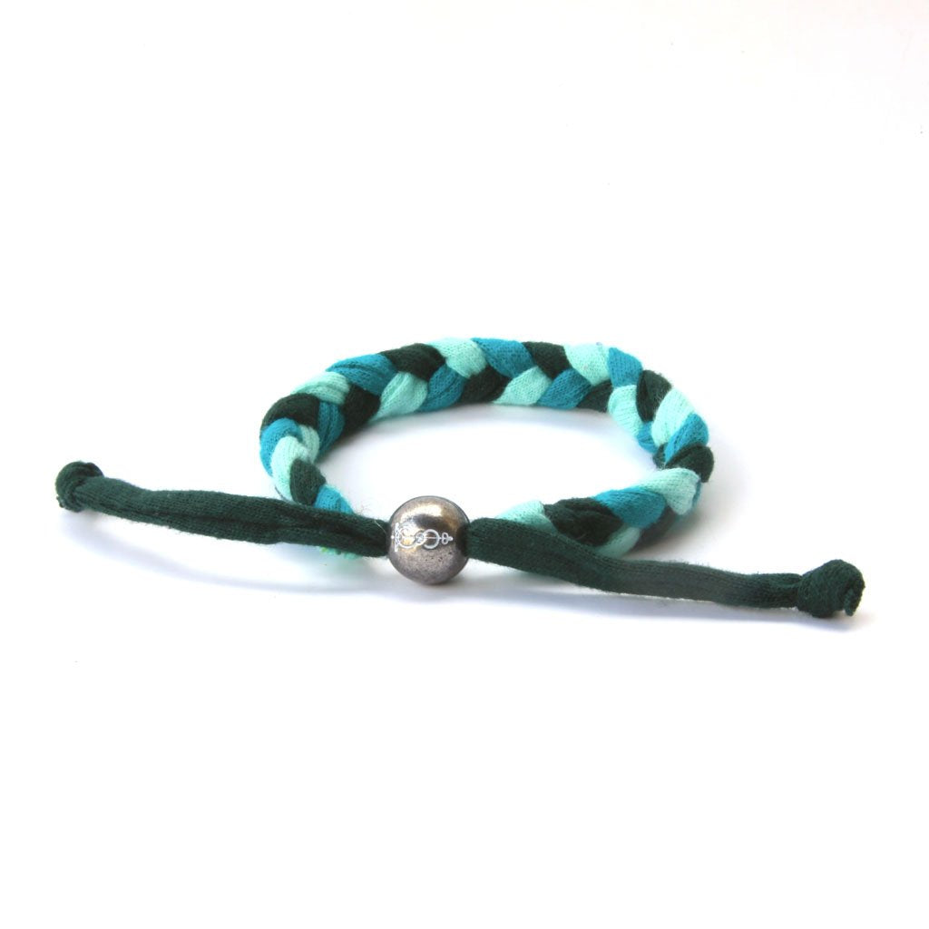 Seaweed Braided Up-Cycled Bracelet
