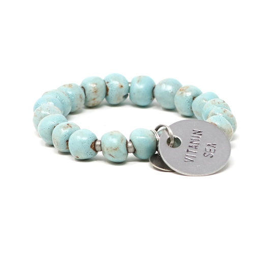 Seafoam Charm Bracelet