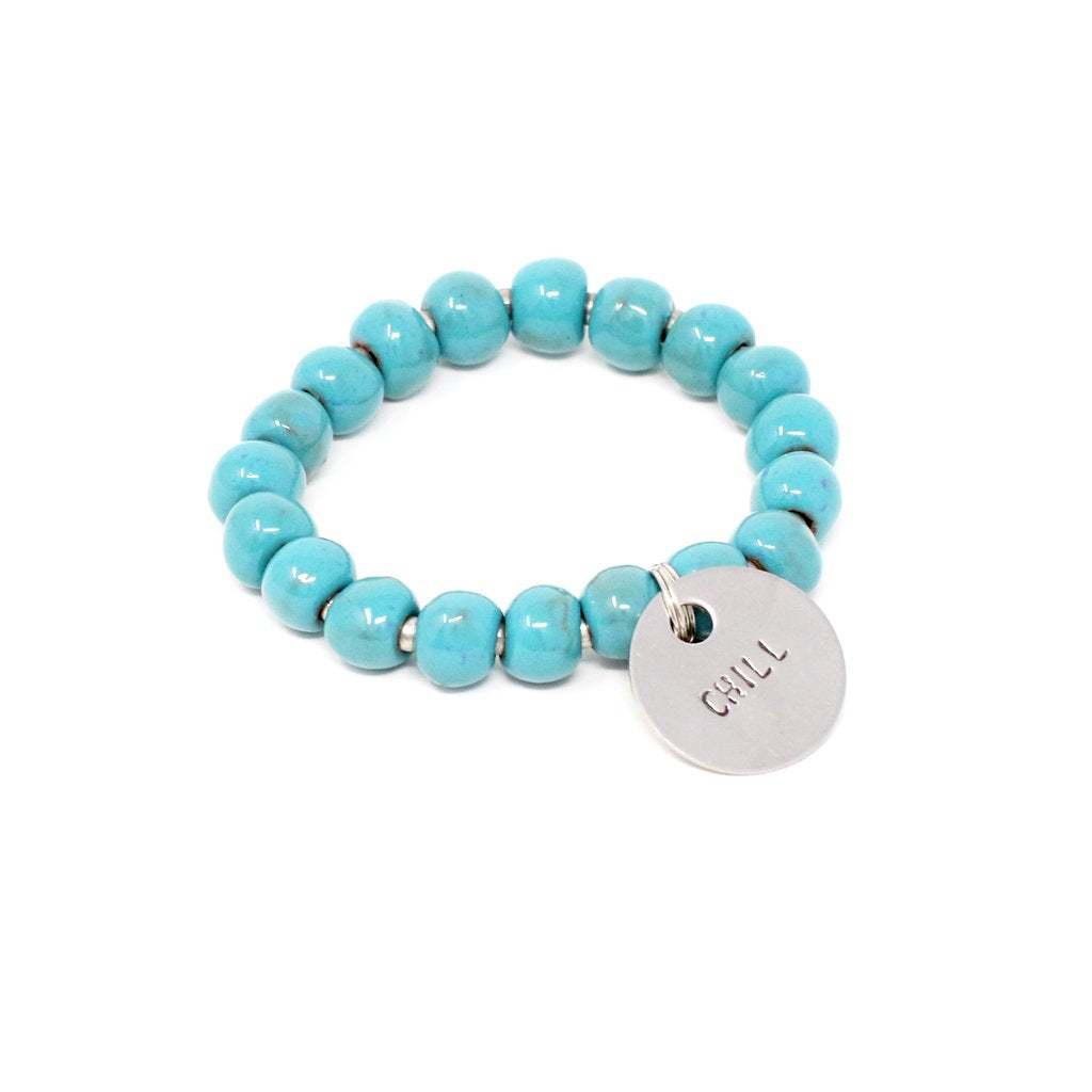 Dolphin Blue Charm Bracelet