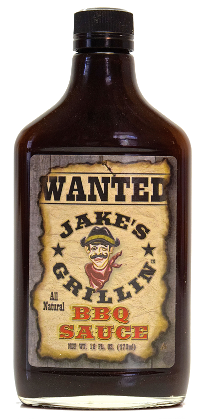 JAKES GRILLIN: Coffee BBQ Sauce, 16 oz