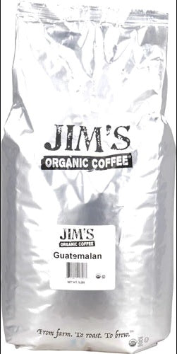 JIMS ORGANIC COFFEE: Organic Guatemalan Atitlan Coffee, 5 lb