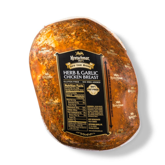 KRETSCHMAR: Chicken Breast Herb and Garlic, 14.7 lb