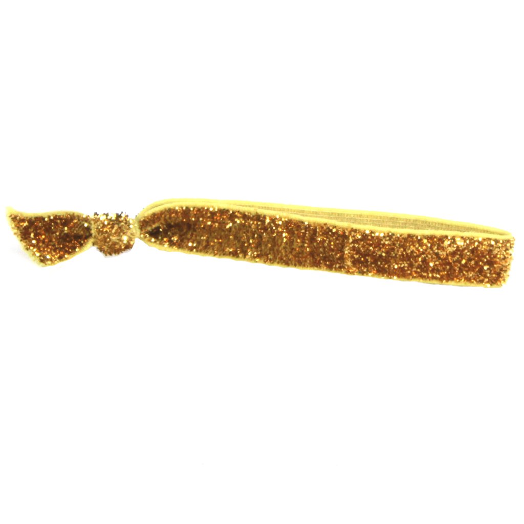 Gold Glitter Hair Bracelet