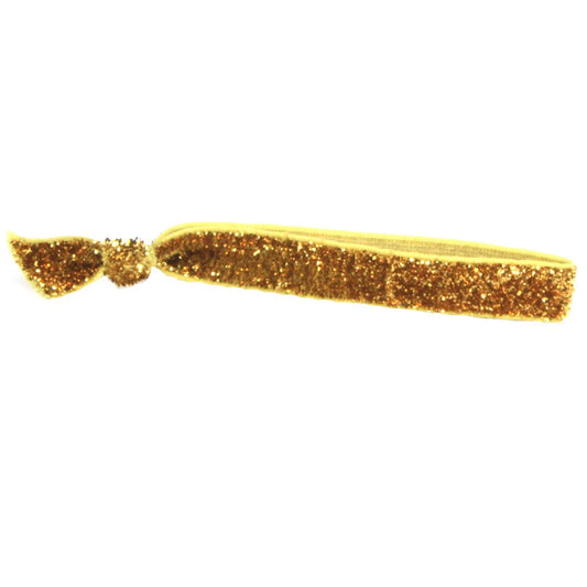 Gold Glitter Hair Bracelet