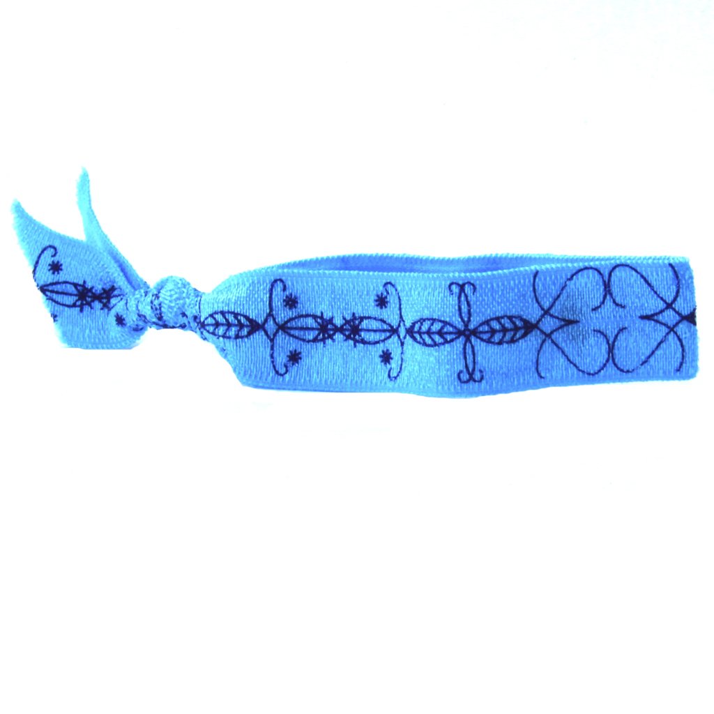 Blue Hive Hair Bracelet