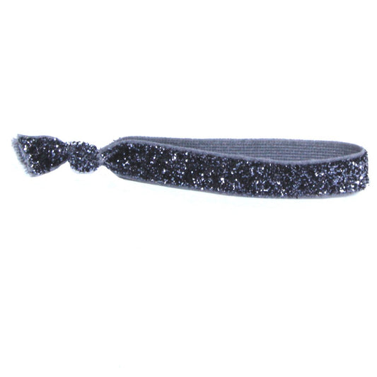 Charcoal Glitter Hair Bracelet