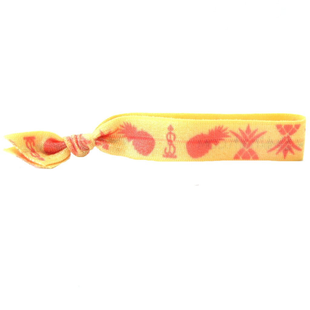 Orange Pineapple Hair Bracelet