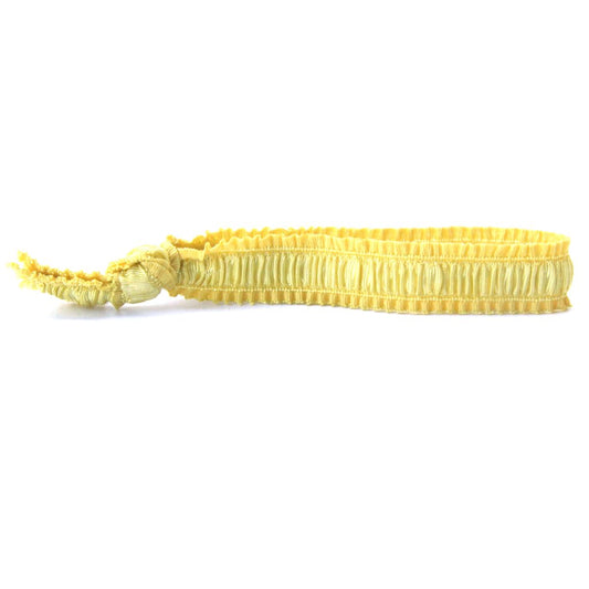 Bamboo Yellow Hair Bracelet