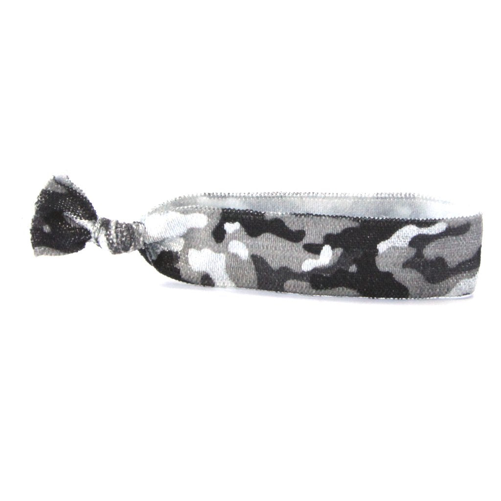 Black Camo Hair Bracelet