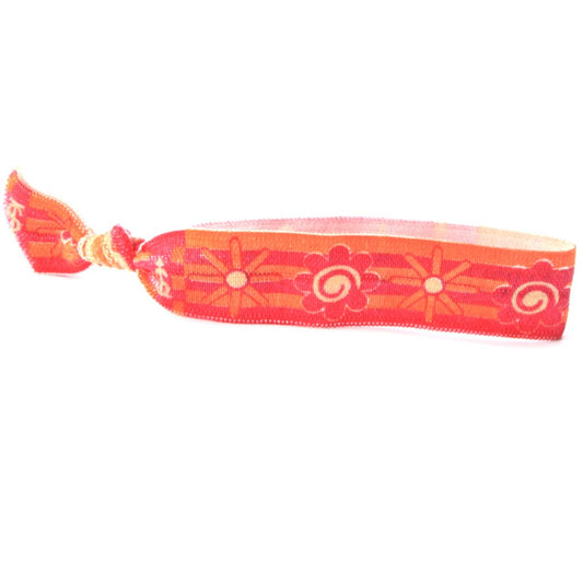 Pink Daisy Hair Bracelet