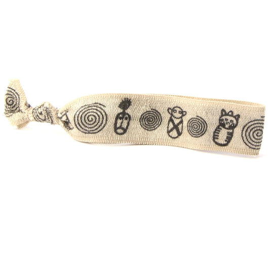 Beige Tattoo Hair Bracelet