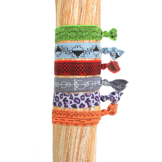 Jacmel Print Hair Bracelets