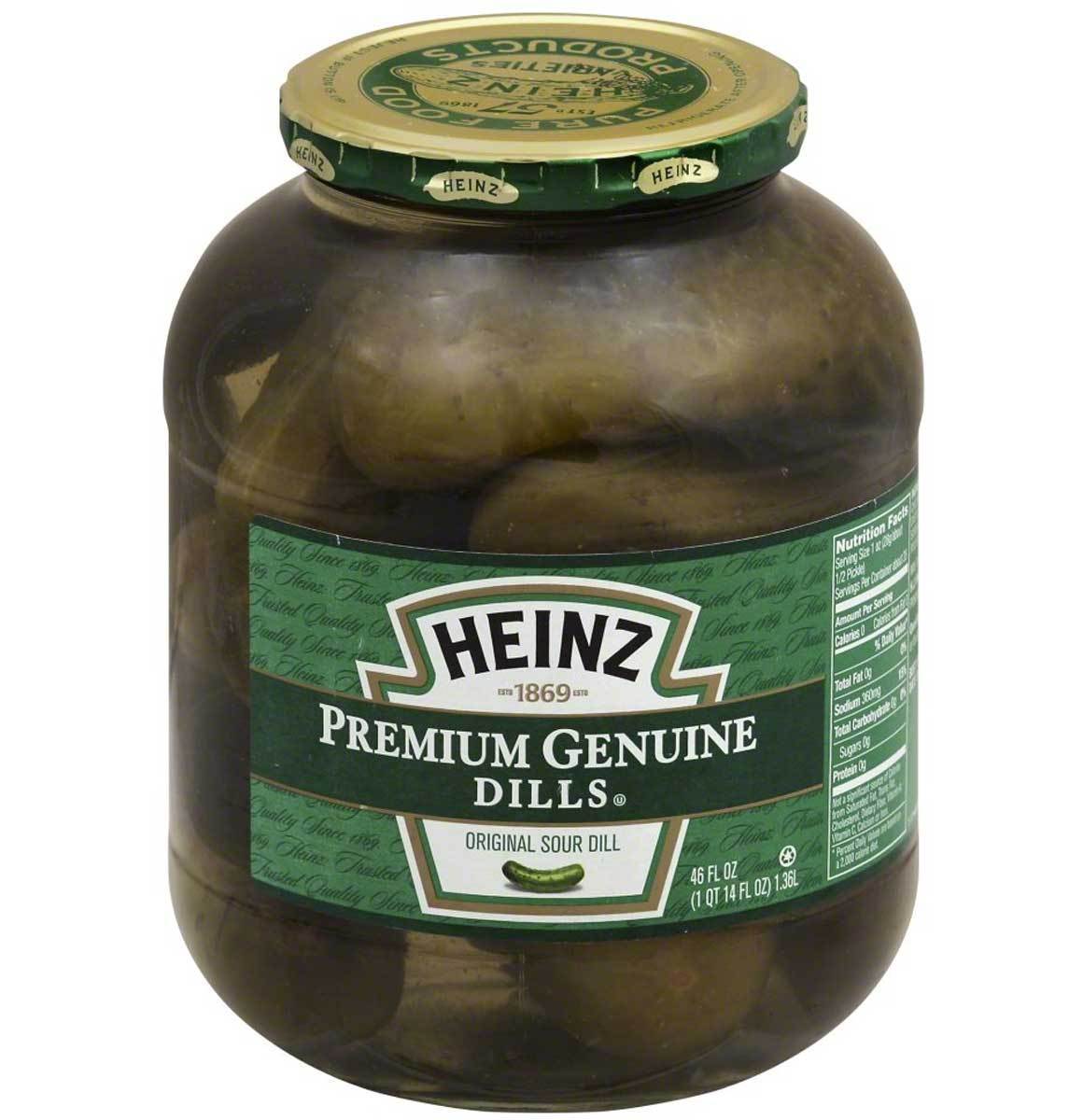 HEINZ: Premium Genuine Dills, 46 Oz