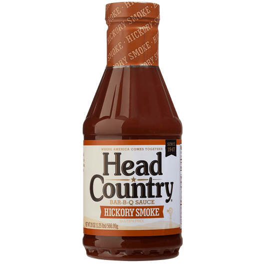 HEAD COUNTRY: Sauce BBQ Hickory Smoke, 20 oz