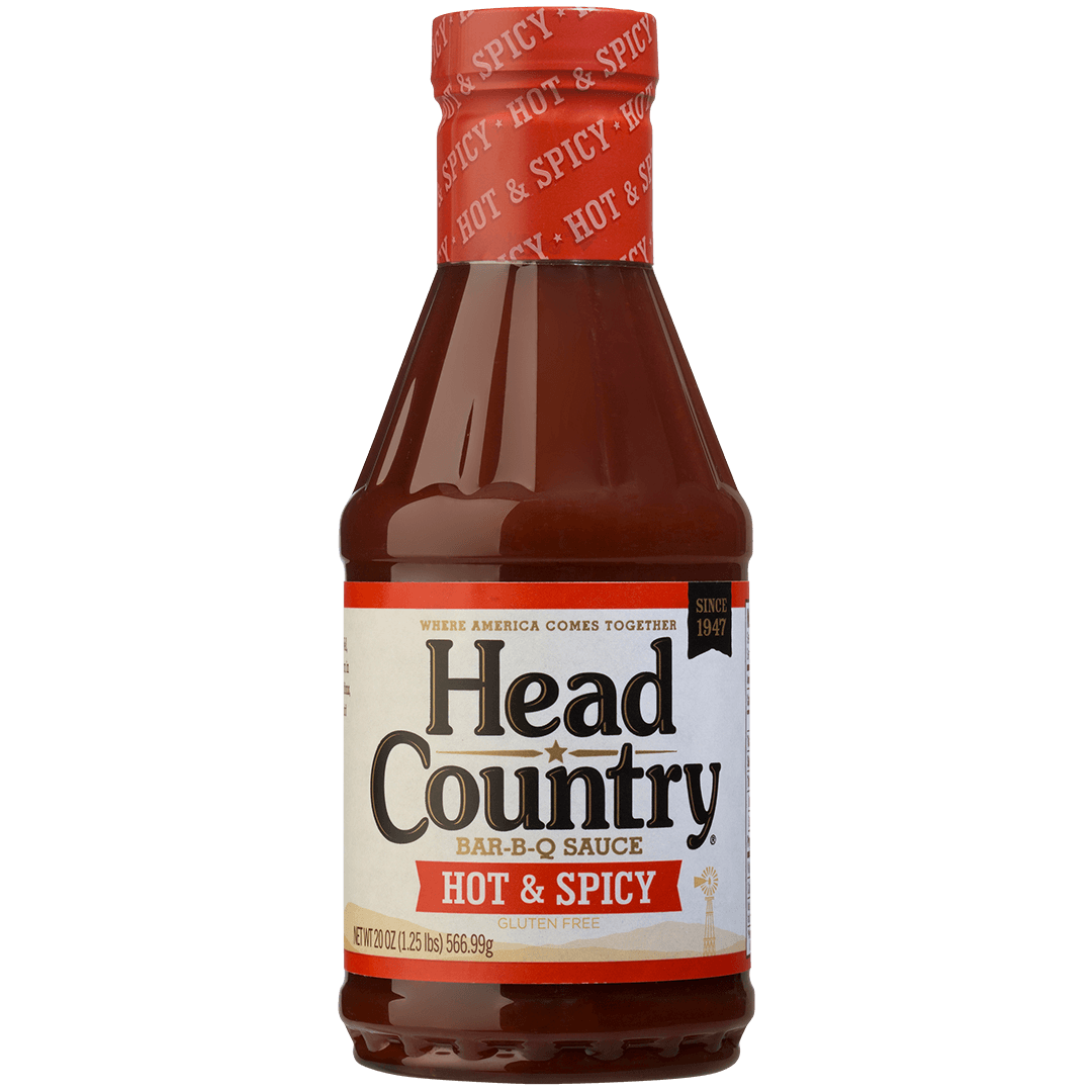 HEAD COUNTRY: Sauce BBQ Hot & Spicy, 20 oz