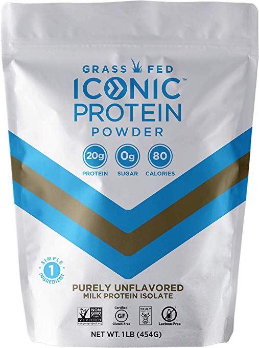 ICONIC: Unflavored Protein Powder, 1 lb