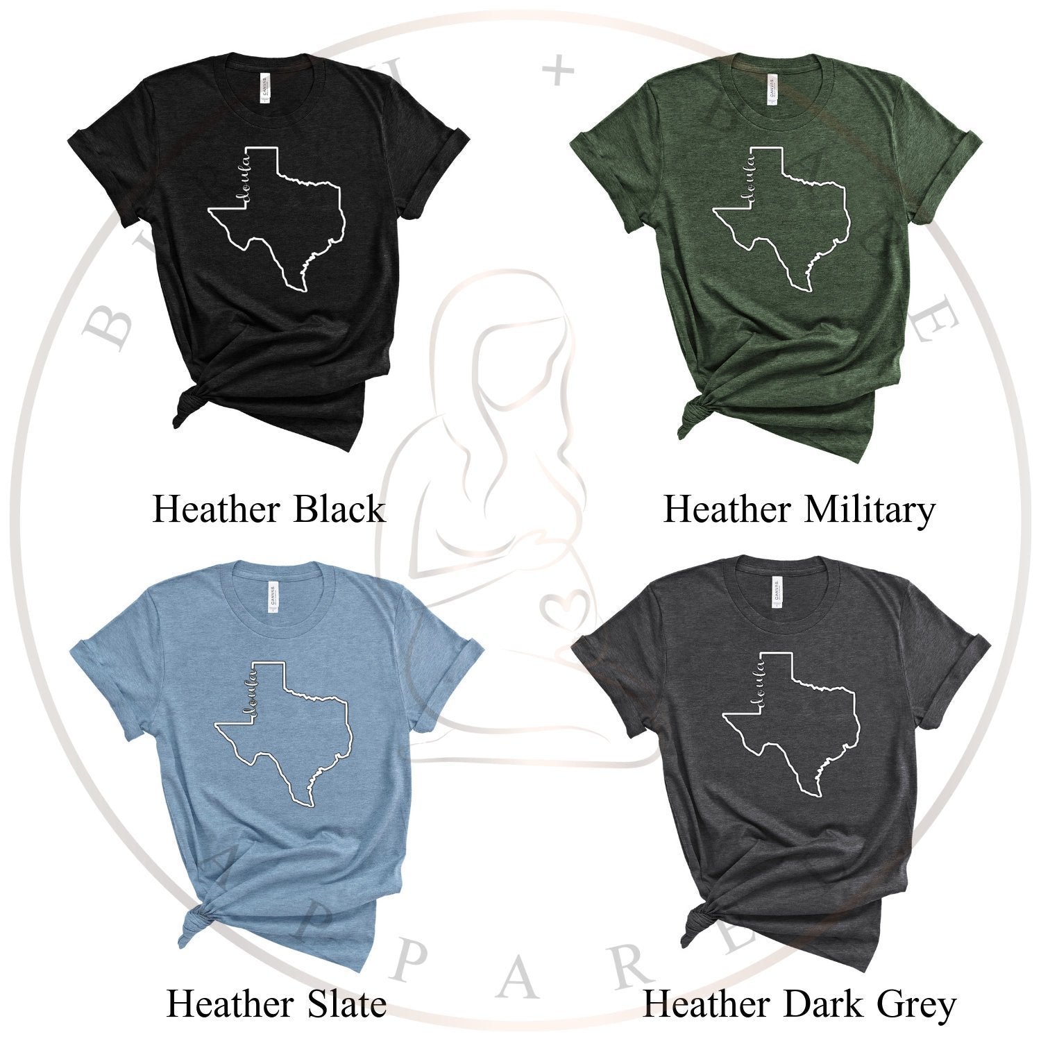 Texas Doula Shirt - Birth and Babe Apparel