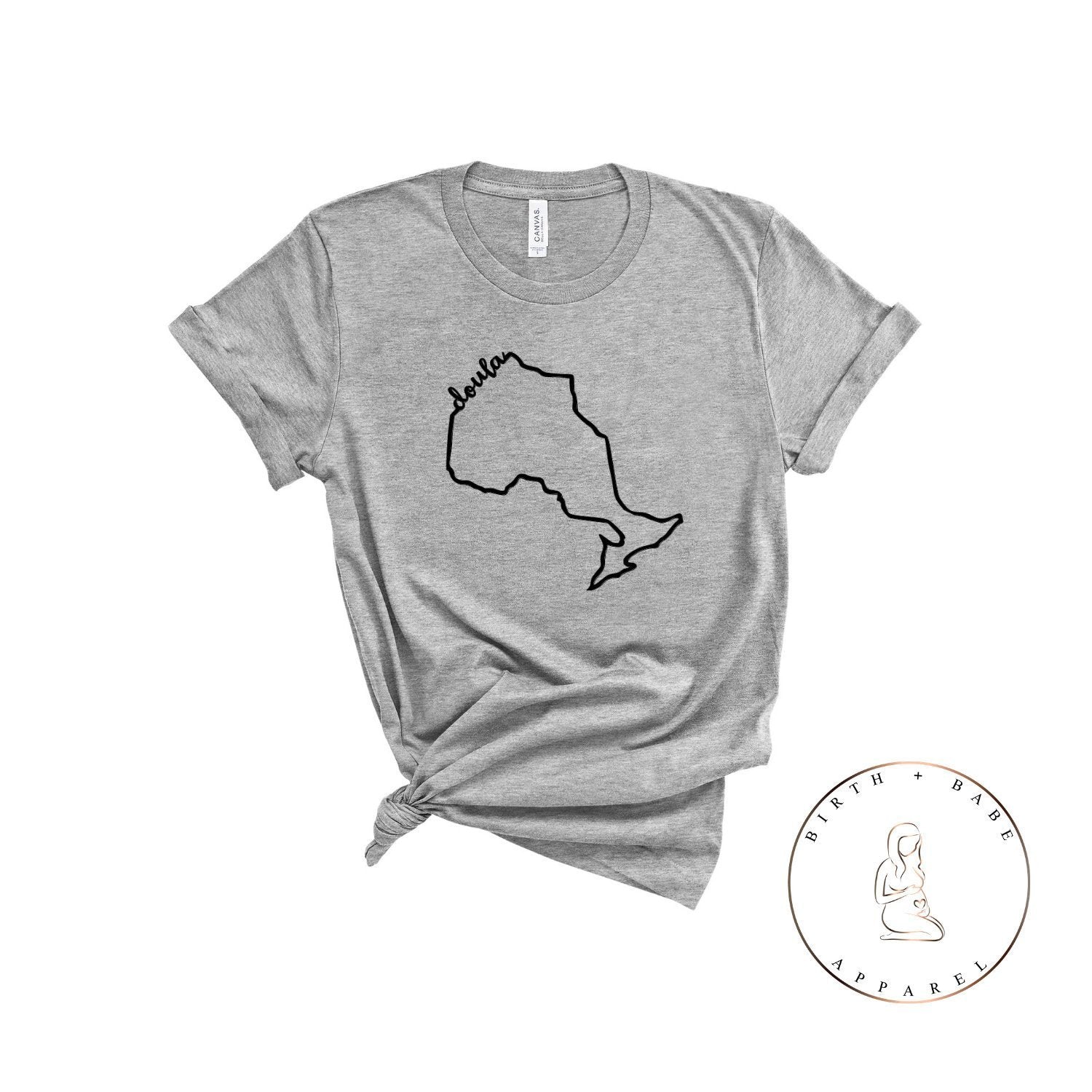 Ontario Doula Shirt - Birth and Babe Apparel