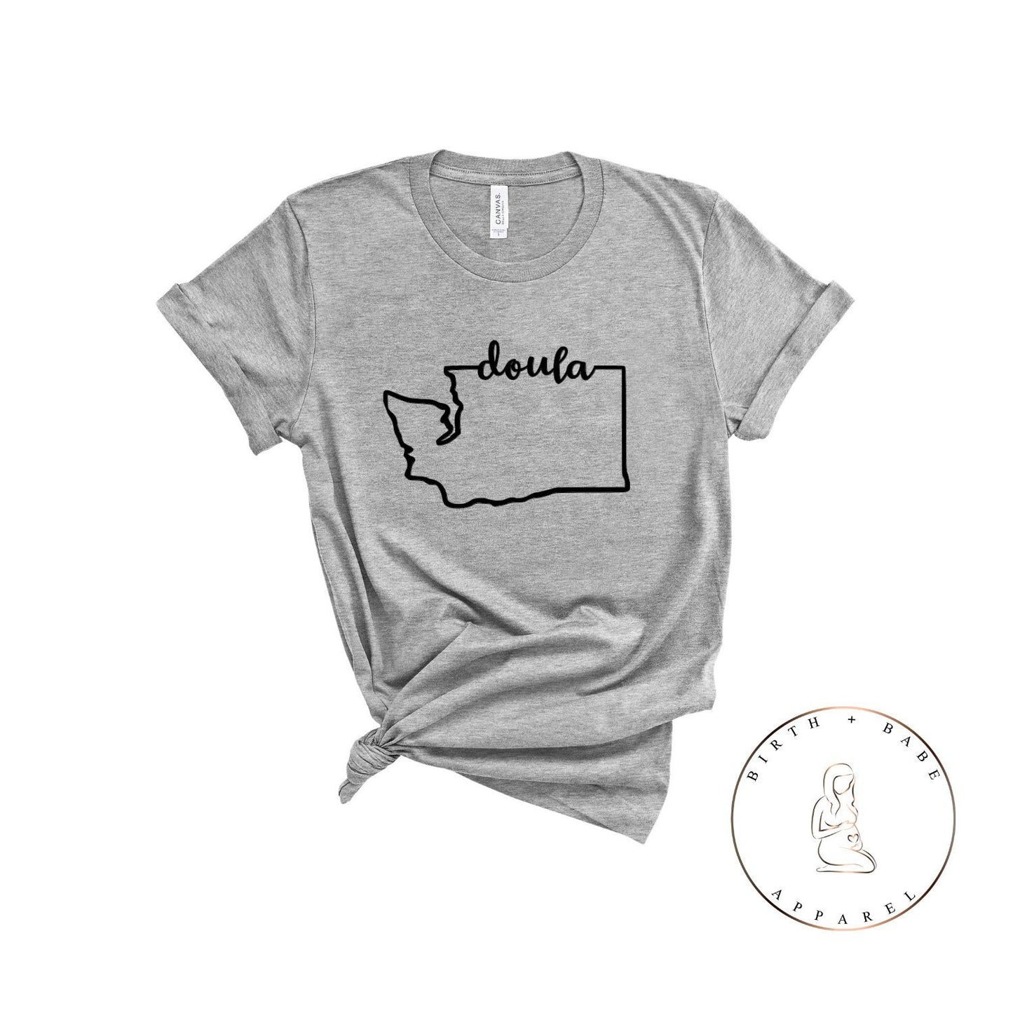 Washington Doula Shirt - Birth and Babe Apparel